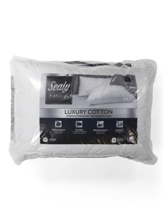 Sally Other - SEALY 2pk 300tc Cotton Luxury Pillows